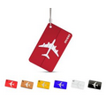Colorful Aluminum Airplane Luggage Tag